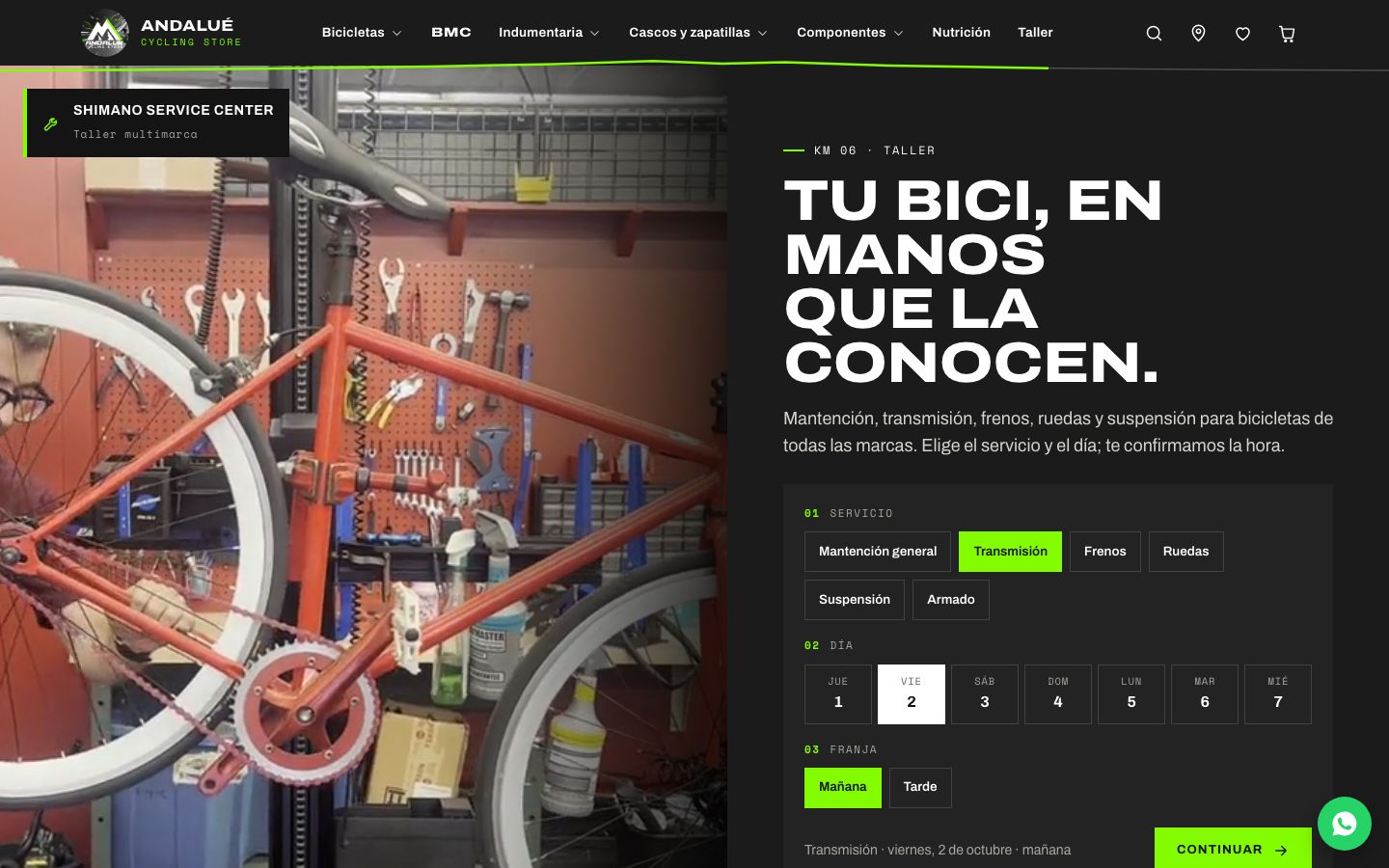 Taller y agenda