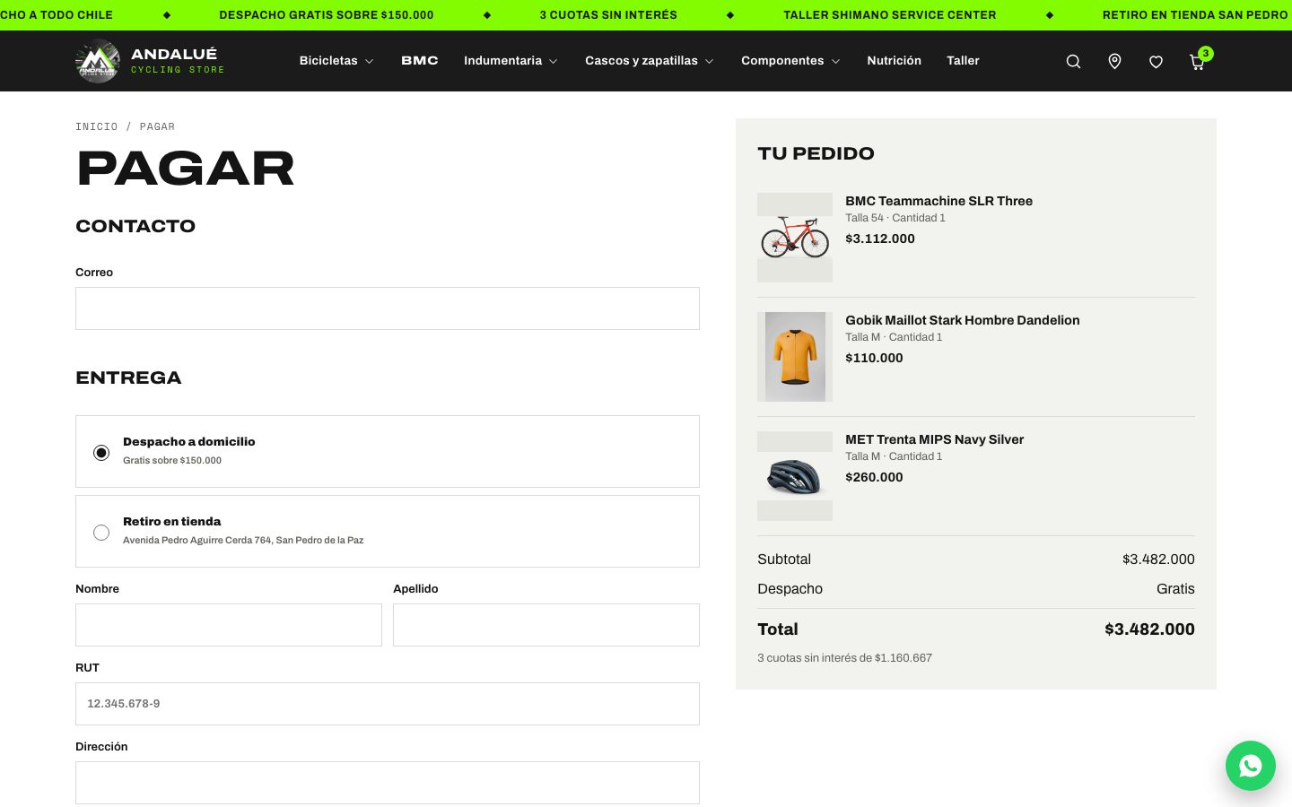 Checkout
