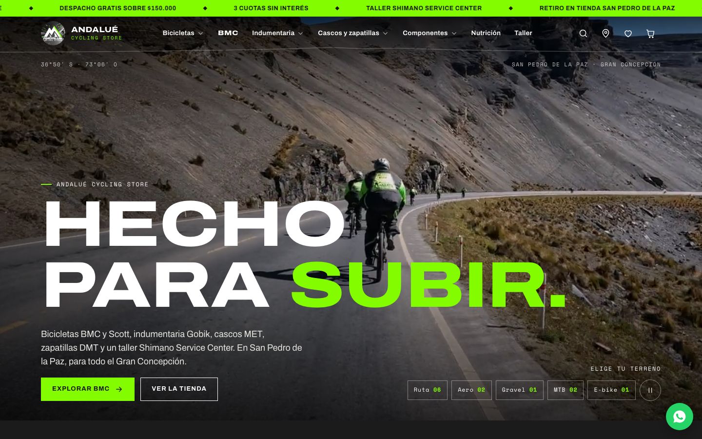 Home de la tienda propuesta