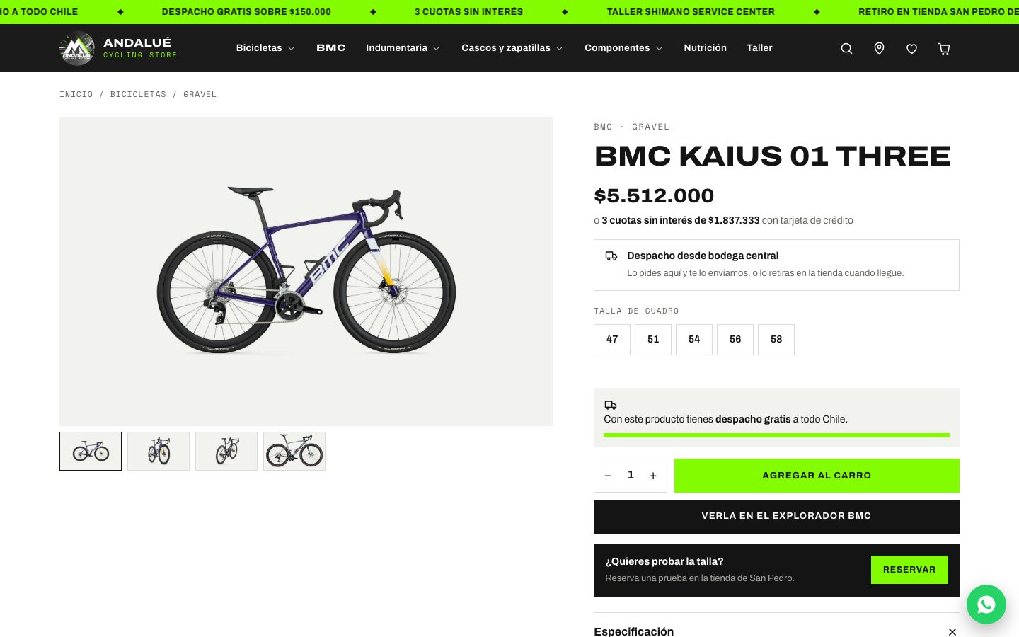 Ficha de bicicleta
